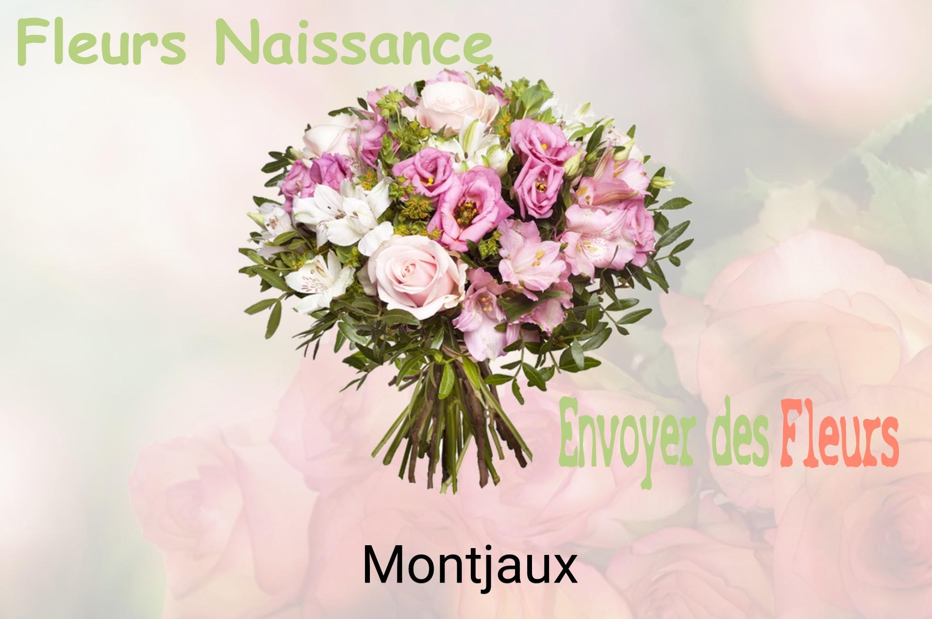 Bouquet de fleurs de naissance livré à Montjaux